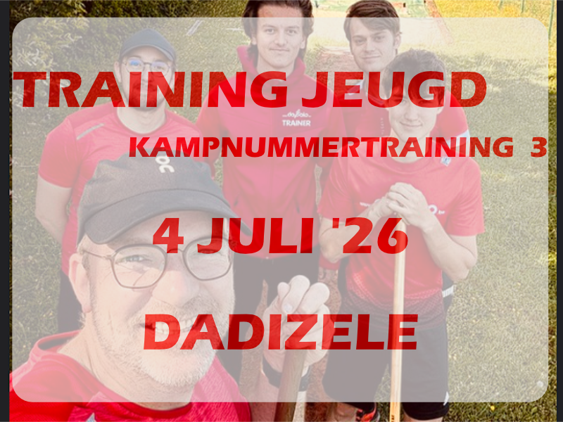 Kampnummertraining jeugd