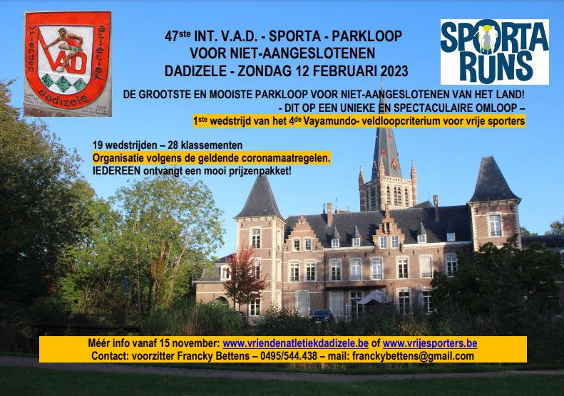 2023-02-12: VAD SPORTA PARKLOOP